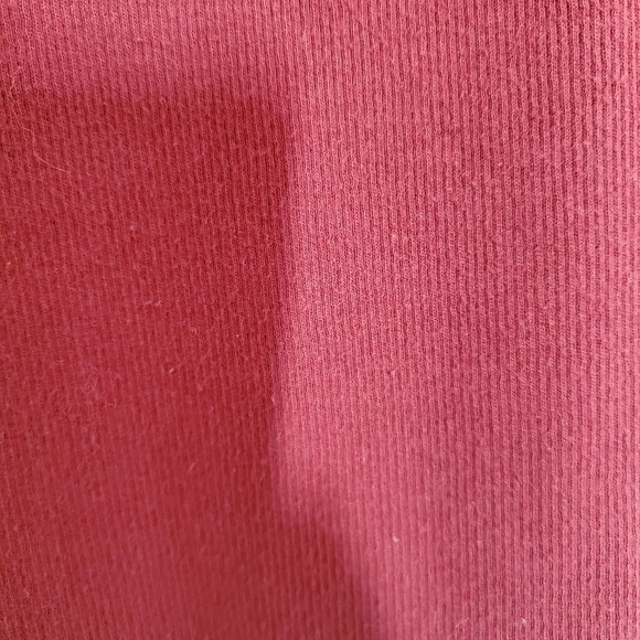 Streetwear Society Burgundy Ribbed Knit Long Sleeve Turtleneck Sweater Size S - Picture 2 of 2